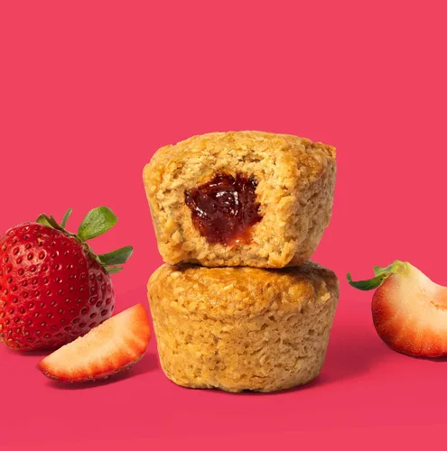 Miniatura 9 de Bobo's Oat Bites Stuff'd - Paquete variado (fresa, mantequilla de maní y gelatina y pastel de manzana), paquete de 30 (bocados de 1.3 onzas), avena