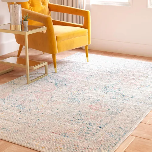 Miniatura 223 de Safavieh - Alfombra decorativa de la colección Tulum, modelo TUL264F, estilo marroquí, bohemio y desgastado, no suelta pelusa, para sala, vestíbulo