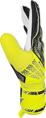 Miniatura 3 de Reusch Attrakt - Guantes de portero de apoyo para los dedos, guantes de portero de fútbol, flexibles, transpirables, duraderos, para césped