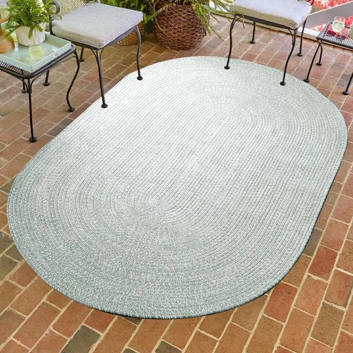 Miniatura 44 de Superior Alfombra de área grande para interiores y exteriores, reversible, trenzada, decoración del piso del hogar para sala de estar, cocina