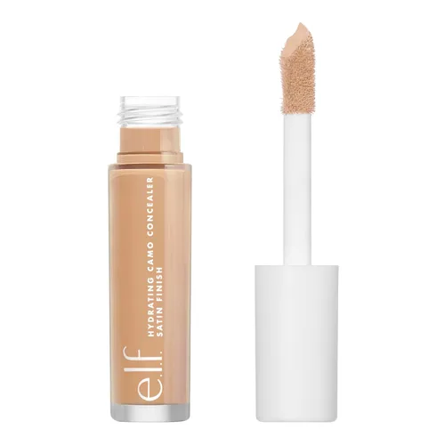 Miniatura 15 de e.l.f. Corrector Hidratante Camo, Cubre Imperfecciones y Ojeras, Cobertura Completa y Ofrece un Acabado Satinado, Vegano y Libre de Crueldad, Deep