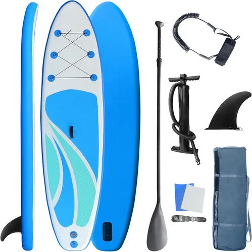Tabla de remo inflable para adultos para todos los niveles de habilidad, tabla de remo ultraligera de 10 pies 4 pulgadas con cubierta antideslizante