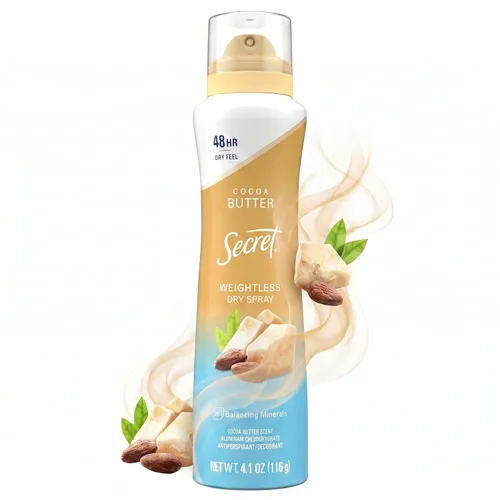 Miniatura 10 de Secret Desodorante antitranspirante para mujeres, paquete de barra y aerosol, Berry Passionate con aroma de maracuyá y guayaba, 72 horas de frescura