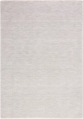 Miniatura 2 de SAFAVIEH Lasa Collection - Alfombra de área de 5.3 x 7.7 pies, color gris claro, diseño de flecos sólidos, no desprende pelusa y de fácil cuidado