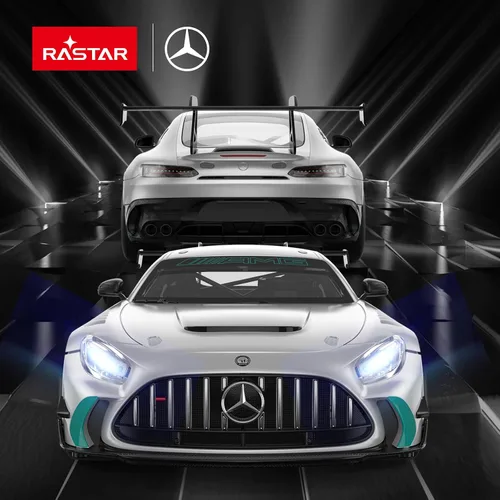 Miniatura 2 de RASTAR 1/14 RC Car Mercedes AMG GT2 Coche de juguete Mercedes Coche de control remoto para niños, 2.4GHz Silver Model Car