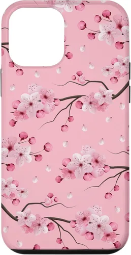 Miniatura 16 de Japanese Cherry Blossom Floral Flower Pattern Pastel Pink Case for iPhone 17