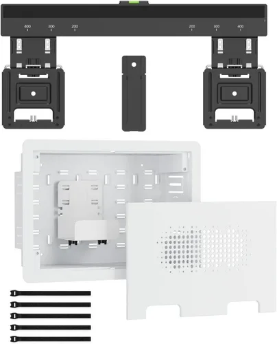 Miniatura 8 de ynVISION.DESIGN - Soporte de pared para TV ultra delgado para la mayoría de televisores de 32 a 65 pulgadas, compatible con televisores de marco