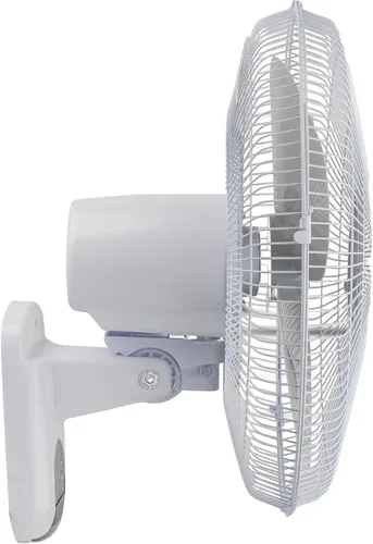 Miniatura 3 de Comfort Zone Ventilador de montaje en pared de 16 pulgadas con control remoto, funcionamiento silencioso de 3 velocidades, temporizador, inclinación