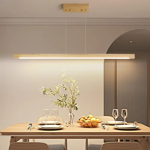 Miniatura 15 de Lámpara de araña moderna, lámpara colgante LED de 39 pulgadas con control remoto de 3000 a 6500 K, temperatura de color ajustable, lámpara