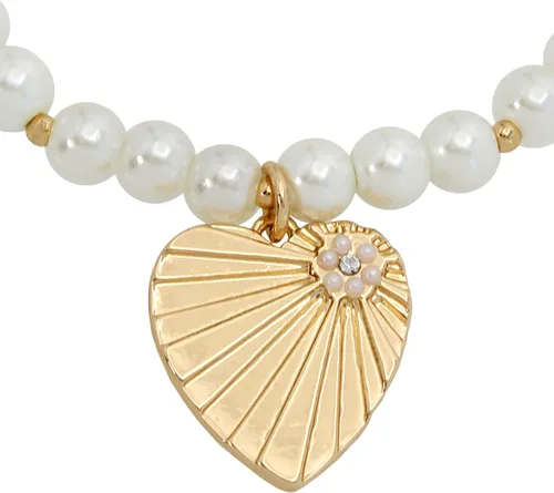Miniatura 4 de Betsey Johnson Pulsera con dije de corazón para mujer
