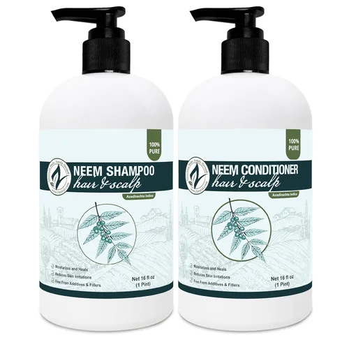 Miniatura 11 de Zatural Neem Shampoo Limpiador suave para cuero cabelludo y cabello con extractos botánicos Lavado hidratante para suavidad, volumen y brillo