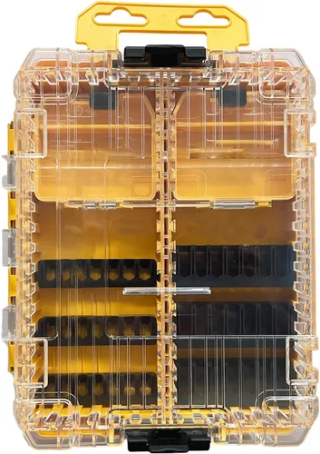 #DT70803 DT70803-QZ Caja de piezas Caja de almacenamiento Estuche resistente Medio Destornillador Barras Caja de almacenamiento multifunción Pieza