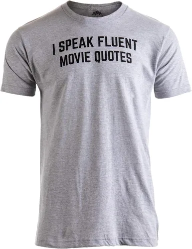 I Speak Fluent Movie Quotes Funny Film Fan Sarcasmo Humor Hombres Mujeres Camiseta