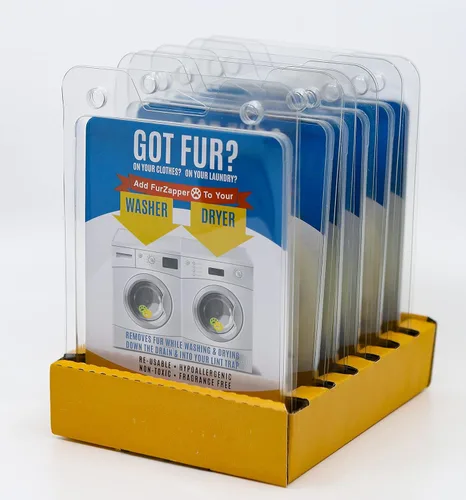 Miniatura 6 de 1 paquete de removedor de pelo de mascotas FurZapper para lavandería