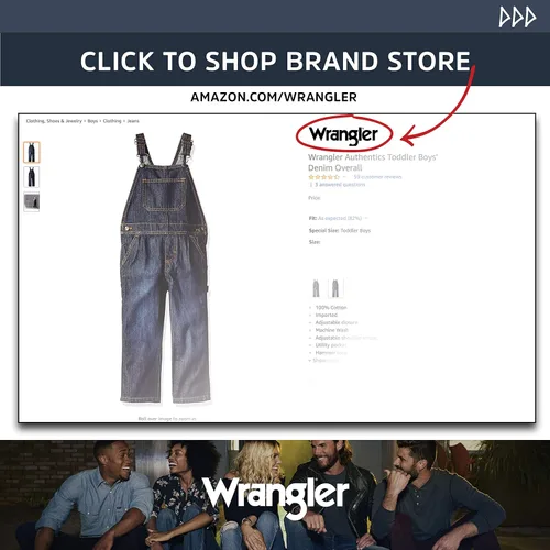 Miniatura 3 de Wrangler Authentics Total de mezclilla clásica para niños, Oro