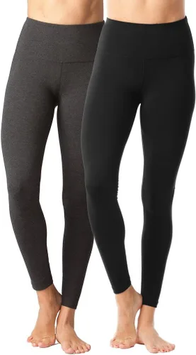 Miniatura 36 de 90 Degree By Reflex - Leggings de cintura alta Power Flex con control de abdomen