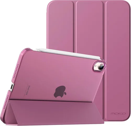 Miniatura 22 de MoKo Funda para iPad mini 7 (A17 Pro) Generación 2024, Funda para iPad mini 6 2021, Funda Protectora Delgada y Ligera de 8.3 Pulgadas con Carcasa