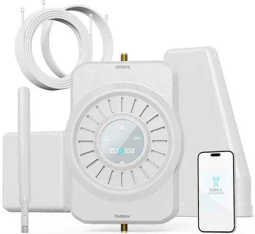 Miniatura 10 de ZORIDA Amplificador de teléfono celular para todos los operadores de EE. UU., Aumenta 5G 4G LTE 3G, amplificador de señal de teléfono celular