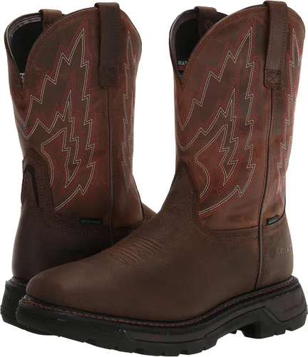 Miniatura 7 de ARIAT BMVY9 - Botas de trabajo impermeables para hombre, color marrón oscuro/marrón envejecido, 10.5 de ancho Marrón Oscuro/Marrón Desgastado