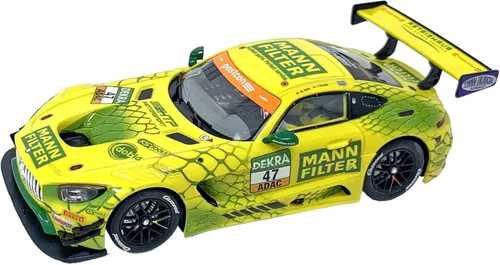 Carrera 30910 Mercedes AMG GT3 Mann Filter Team Hip No. 47 Escala 1:32 Ranura Digital Coche Carreras Vehículo Ranura Digital Pistas de Carreras