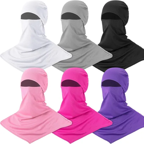 Miniatura 11 de Syhood 6 Pieces Balaclava Face Cover Breathable Long Neck Covers Summer Neck Protector for Men Sun Protection