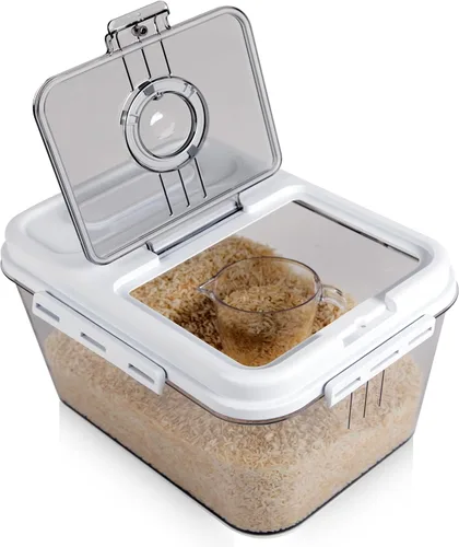Miniatura 11 de Chef's Path - Grandes contenedores herméticos de almacenamiento de alimentos con tapas, paquete de 6, 3 piezas de 6.5 L y 3 piezas de 5.2 L