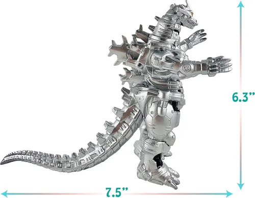 Miniatura 7 de TwCare Juego de 2 figuras de acción Mecha Godzilla Earth MechaGodzilla Kiryu, figuras de acción del universo Kaiju King of the Monsters Movable