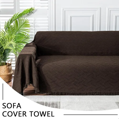 Miniatura 3 de MEETSKY Fundas para Sofá Cubiertas para Sofá Pequeño Fundas para Sofá para Loveseat/Silla/Futón Reclinable Protector de Sofá Lavable Decorativo
