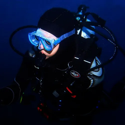 Miniatura 5 de Máscara de buceo atemporal, vidrio templado antivaho, falda de silicona antifugas, equipo de buceo y esnórquel para adultos