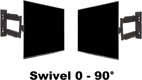 Miniatura 7 de Soporte de pared para TV de movimiento completo, con giro e inclinación, para televisores de 32" a 60" y paneles planos, LCD LED de hasta 70 libras
