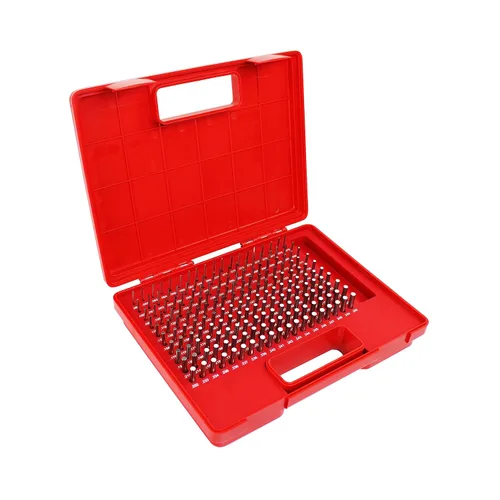 Miniatura 6 de HFS(R) Juego de calibradores de pernos de acero Minus con estuche 190 piezas (0.061-0.250")