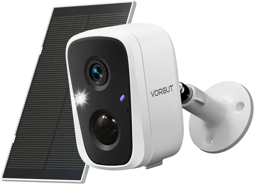 Cámara de seguridad solar inalámbrica para exteriores, 4MP con energía solar, cámaras WiFi para vigilancia de seguridad en el hogar, WiFi 2.4G/5G,