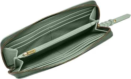 Miniatura 3 de Fossil Cartera de cuero Tara con cremallera para mujer