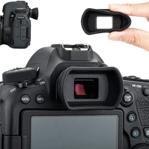 Miniatura 10 de Kiorafoto - Visor ocular de silicona suave extendido, especialmente diseñado para la cámara sin espejo Canon EOS R10