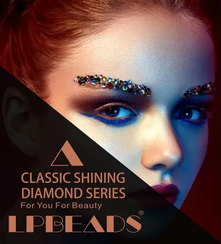 Miniatura 7 de LPBeads 6000 unidades de diamantes de imitación negros no termofijos, 6 tamaños, cristal redondo, con parte trasera plana, pinzas y bolígrafo