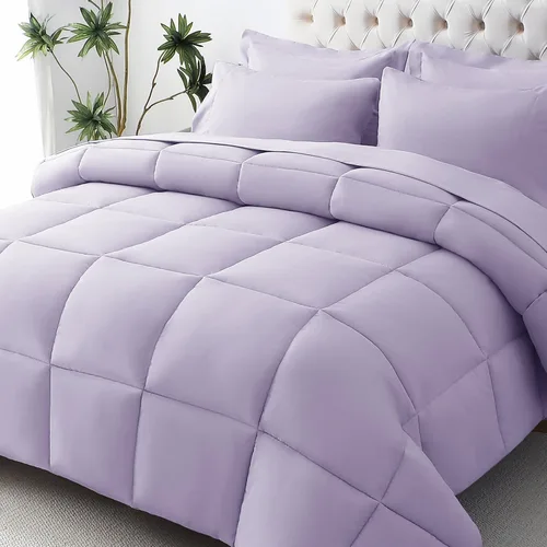 Miniatura 78 de JOLLYVOGUE Juego de edredón individual XL, cama ultrasuave en una bolsa, tamaño individual XL, 5 piezas, juego de ropa de cama certificado Oeko-TEX