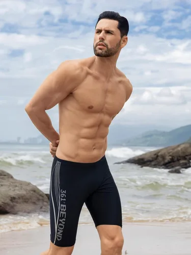 Miniatura 2 de 361 Swim Jammers for Men, Pro Racing Training Swimsuit, Chlorine Resistant Endurance Swimming Pants