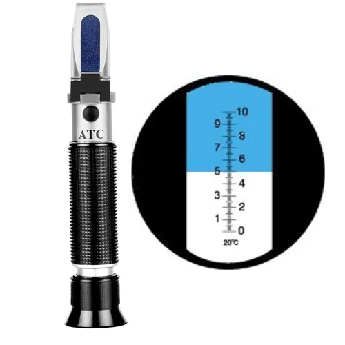 Ade Advanced Optics ade0-10% 0-10% ATC BRIX Refractómetro para Maple Sap, CNC, Rbti