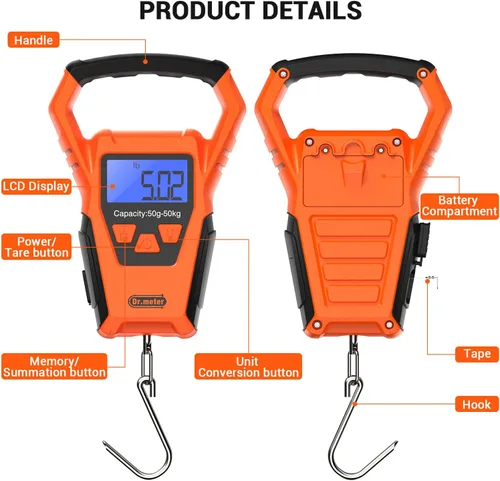 Miniatura 3 de Escala de pesca PS01+báscula de pesca impermeable
