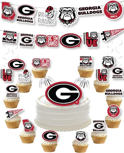 Miniatura 43 de Suministros de fiesta de la Universidad de Alabama para fútbol de Bama, regalo de cumpleaños Roll Tide, pancarta de fiesta de graduación de UA