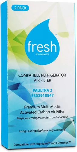 Miniatura 9 de FRESH Paultra2 - Filtro de aire de repuesto para frigidaire, Pureair Ultra 2, Pure Air Ultra 2, Pureair Ultra ll, Electrolux 242047805, 5303918847