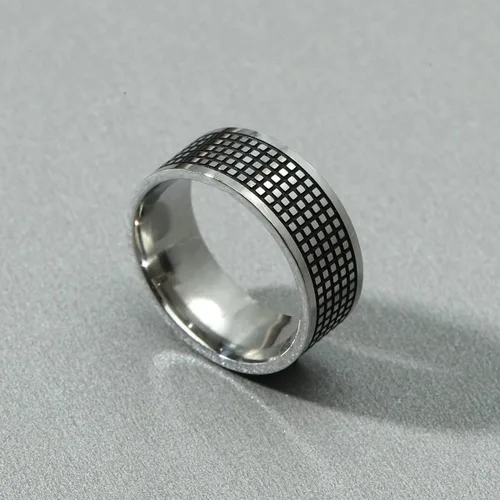 Miniatura 4 de Supra Diamanto 4 anillos de banda lisa para hombres anillos de acero inoxidable para hombres anillos de boda anillos de tótem de boda para hombres
