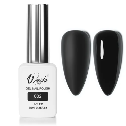 Miniatura 8 de Esmalte de uñas de gel blanco, 0.3 onzas líquidas, color gel de punta francesa UV/LED, perfecto para manicura y pedicura en casa o en el salón.