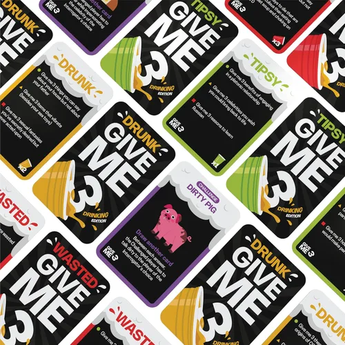 Miniatura 9 de SAVANA Dame 3 juego de beber - Juegos de beber para adultos de ritmo rápido e hilarante Más de 2 jugadores Juego de reglas de 10 segundos