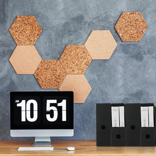 Miniatura 7 de Geyee Paquete de 12 soportes de plástico para archivadores de revistas, organizador de escritorio para revistas, cajas de archivos resistentes