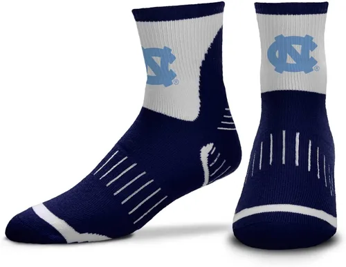 Miniatura 21 de For Bare Feet Adult NCAA Surge Quarter Length Crew Socks - All Weather Performance - Men & Women - Enhance Your Team Footwear