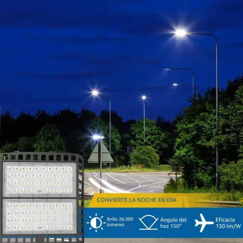 Miniatura 5 de ledmo Paquete de 3 luces LED de estacionamiento con fotocélula deslizante Fitter 26000lm al aire libre del atardecer al amanecer, caja de zapatos