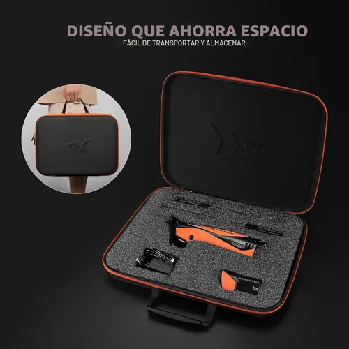 Miniatura 8 de KastKing Cuchillo de filete eléctrico inalámbrico con cuchillas afiladas de 7 y 9 pulgadas (Speed Demon Pro), recargable, de alta velocidad