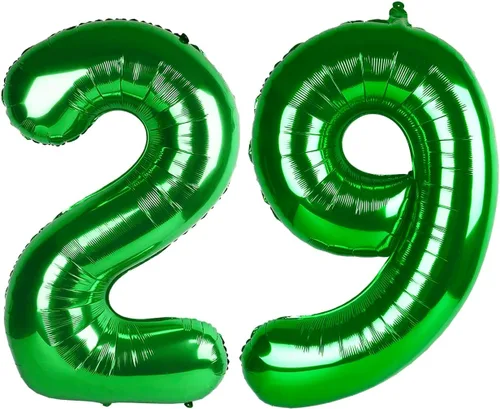 Miniatura 230 de Globo de cumpleaños número 4 dorado de 40 pulgadas, globos gigantes del número cuatro 14 24 34 40 44 2024, globos grandes de lámina de mylar para Oro