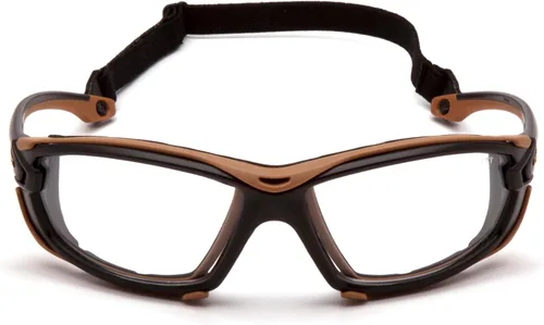 Miniatura 2 de Carhartt Gear CHB1010DTMP Toccoa™ Lente Clara Anti-Vaho Talla Única Negro/Marrón Claro